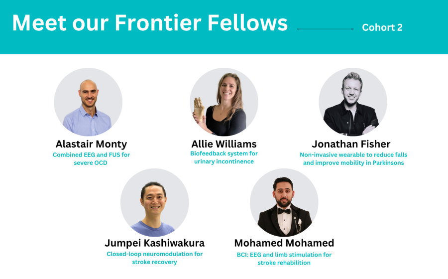 Meet Frontier Fellows at Cambridge NeuroWorks - Cohort 2